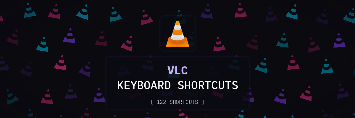 VLC keyboard shortcuts